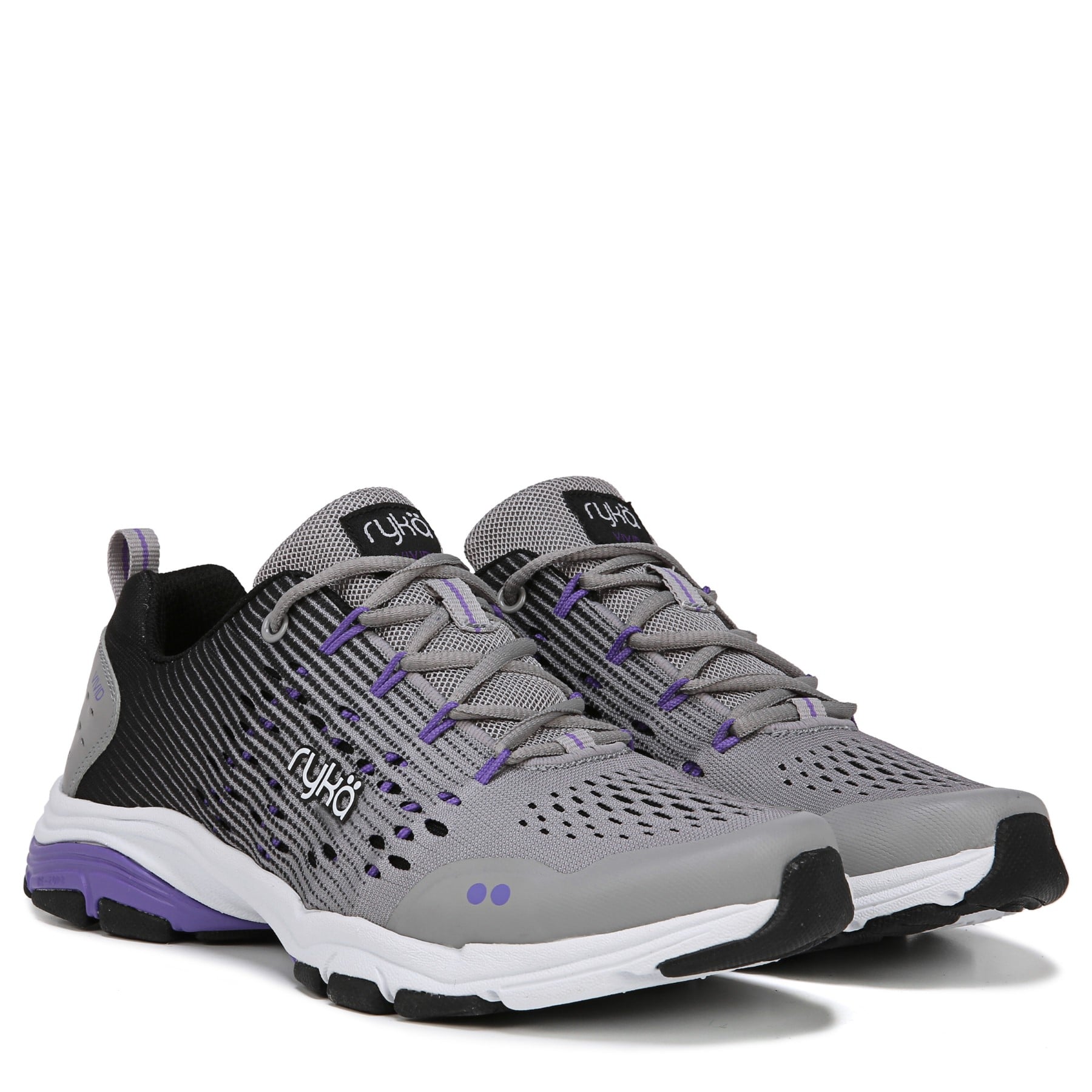 Ryka Vivid Rzx Women's Athletic Training Sneaker - Sconce Grey - Pair