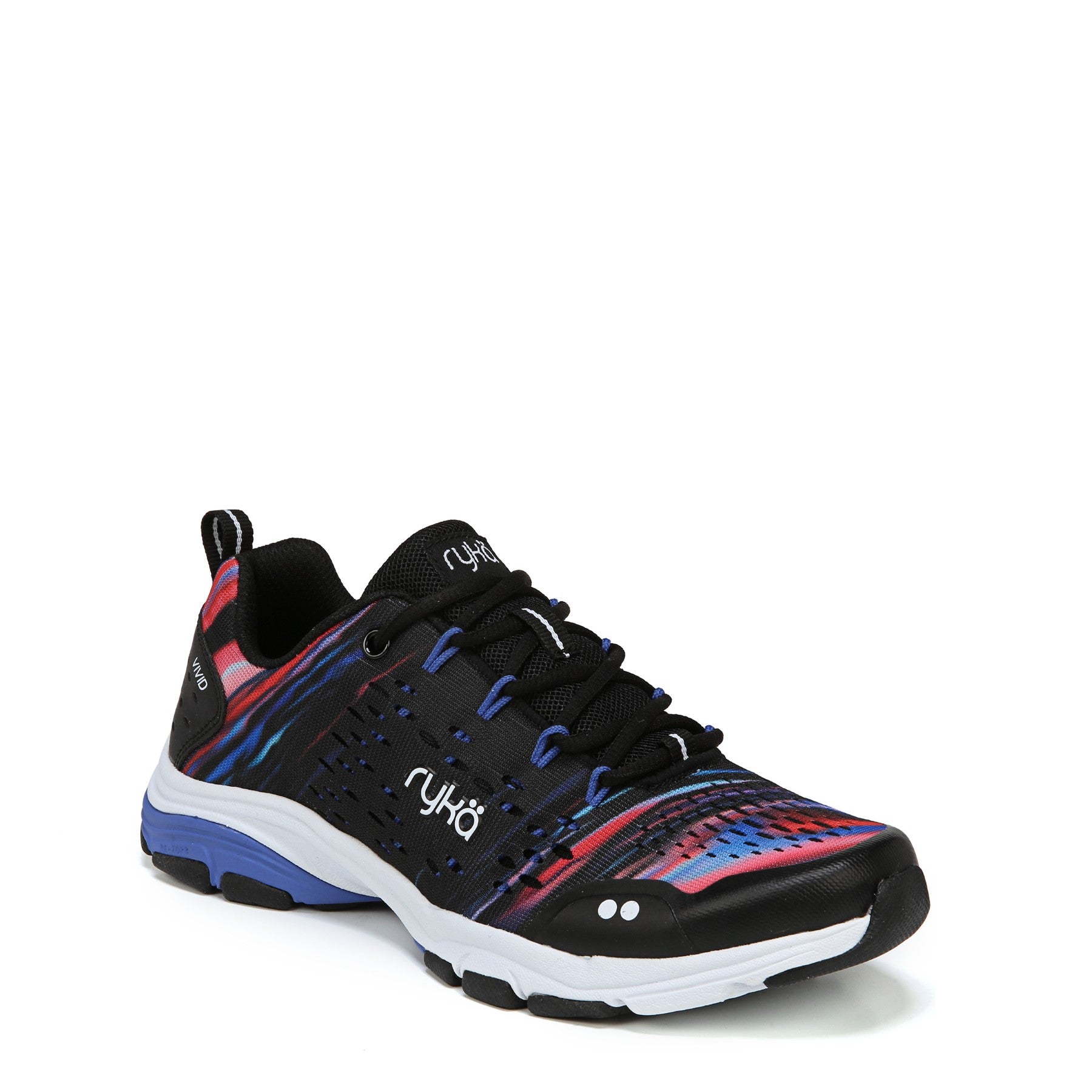 Ryka Vivid Rzx Women's Athletic Training Sneaker - Black Multi - Angle main