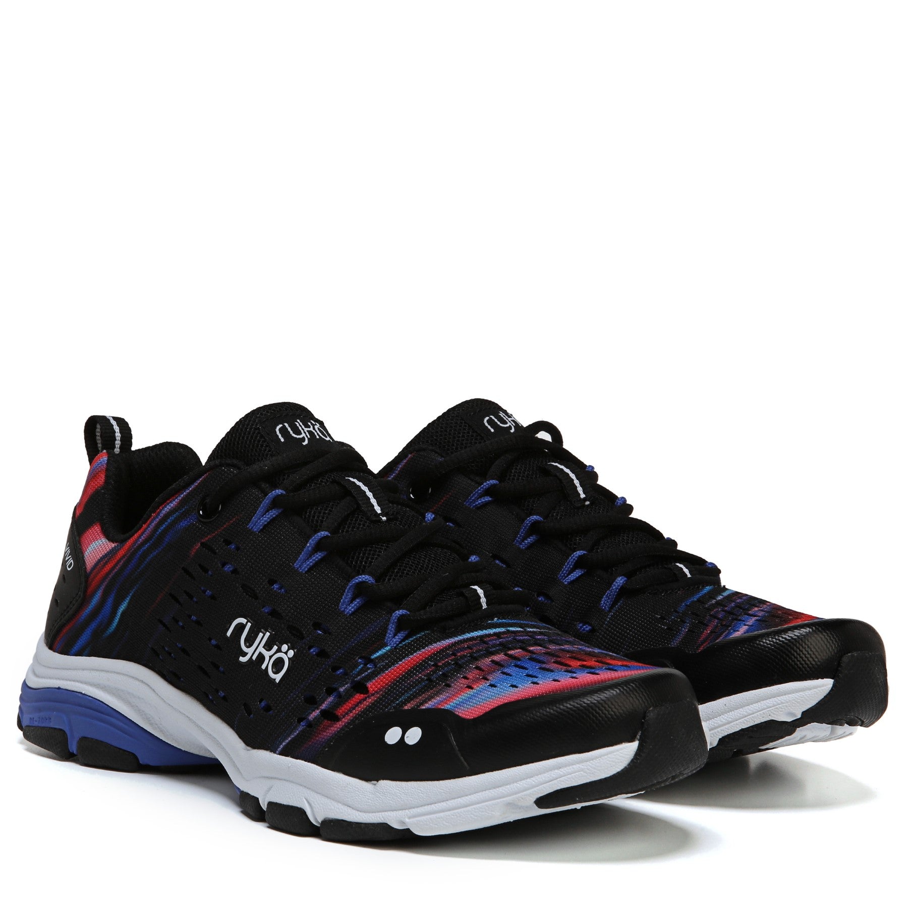 Ryka Vivid Rzx Women's Athletic Training Sneaker - Black Multi - Pair