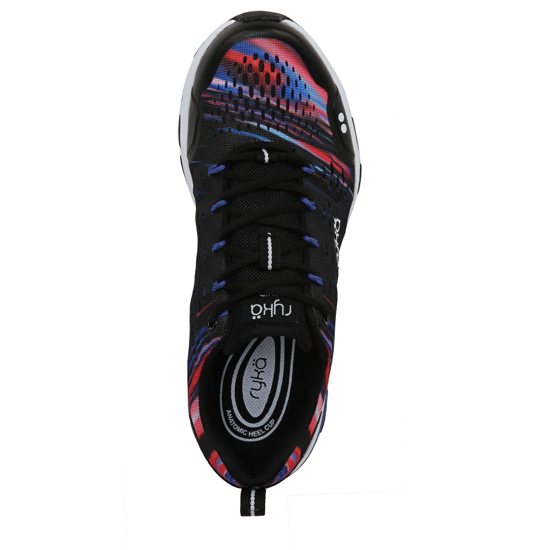 Ryka Vivid Rzx Women's Athletic Training Sneaker - Black Multi - Top