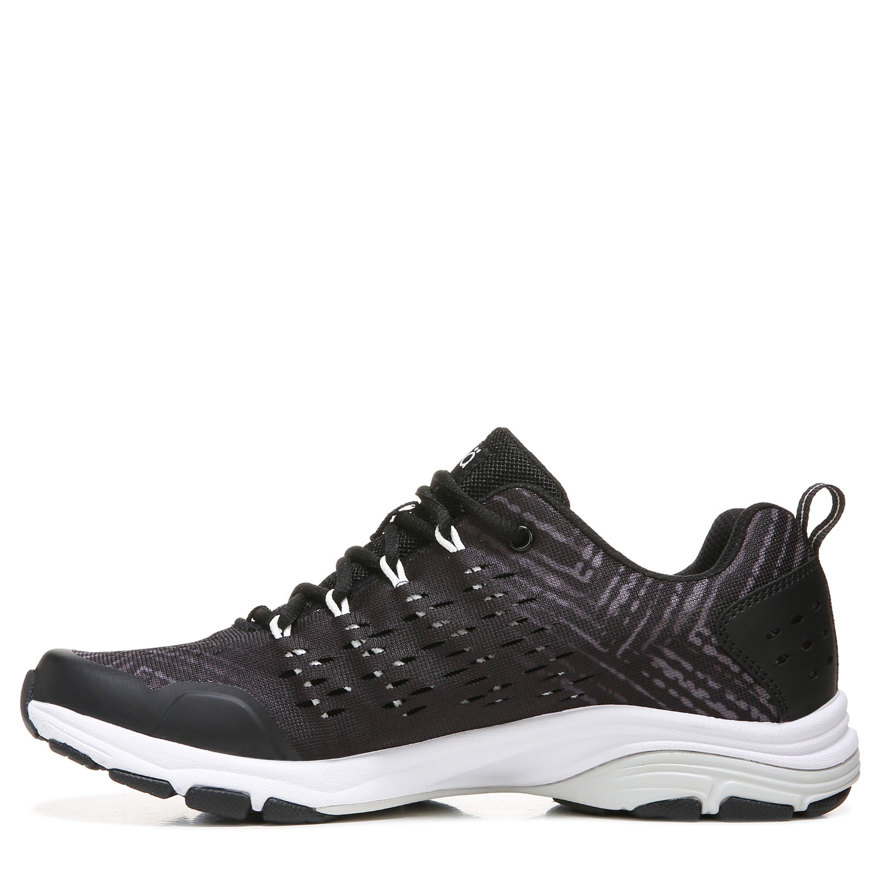 Ryka Vivid Rzx Women's Athletic Training Sneaker - Black - Left Side