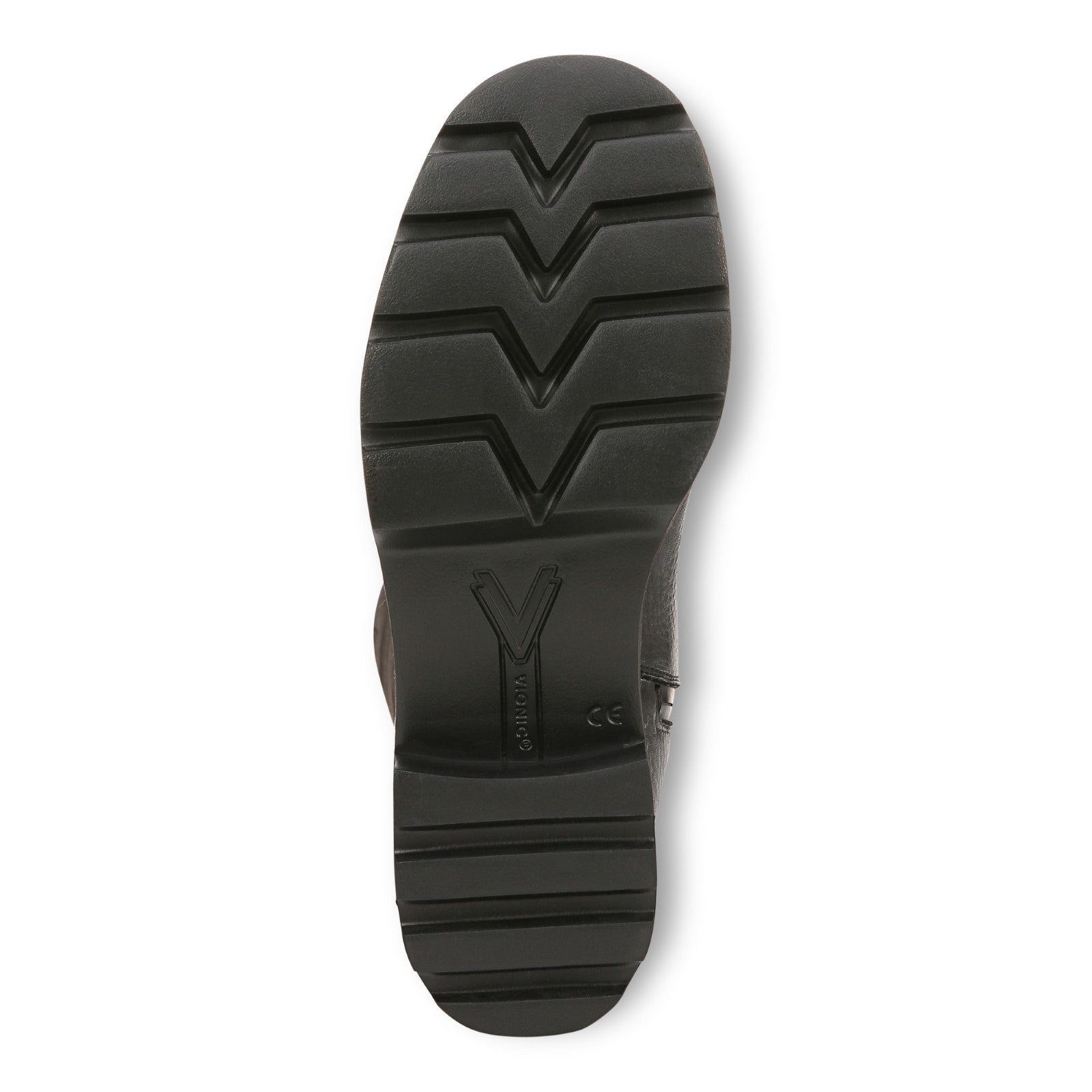 Vionic Fallbrook Women's High Shaft Boot - Black Wide Calf - Bottom