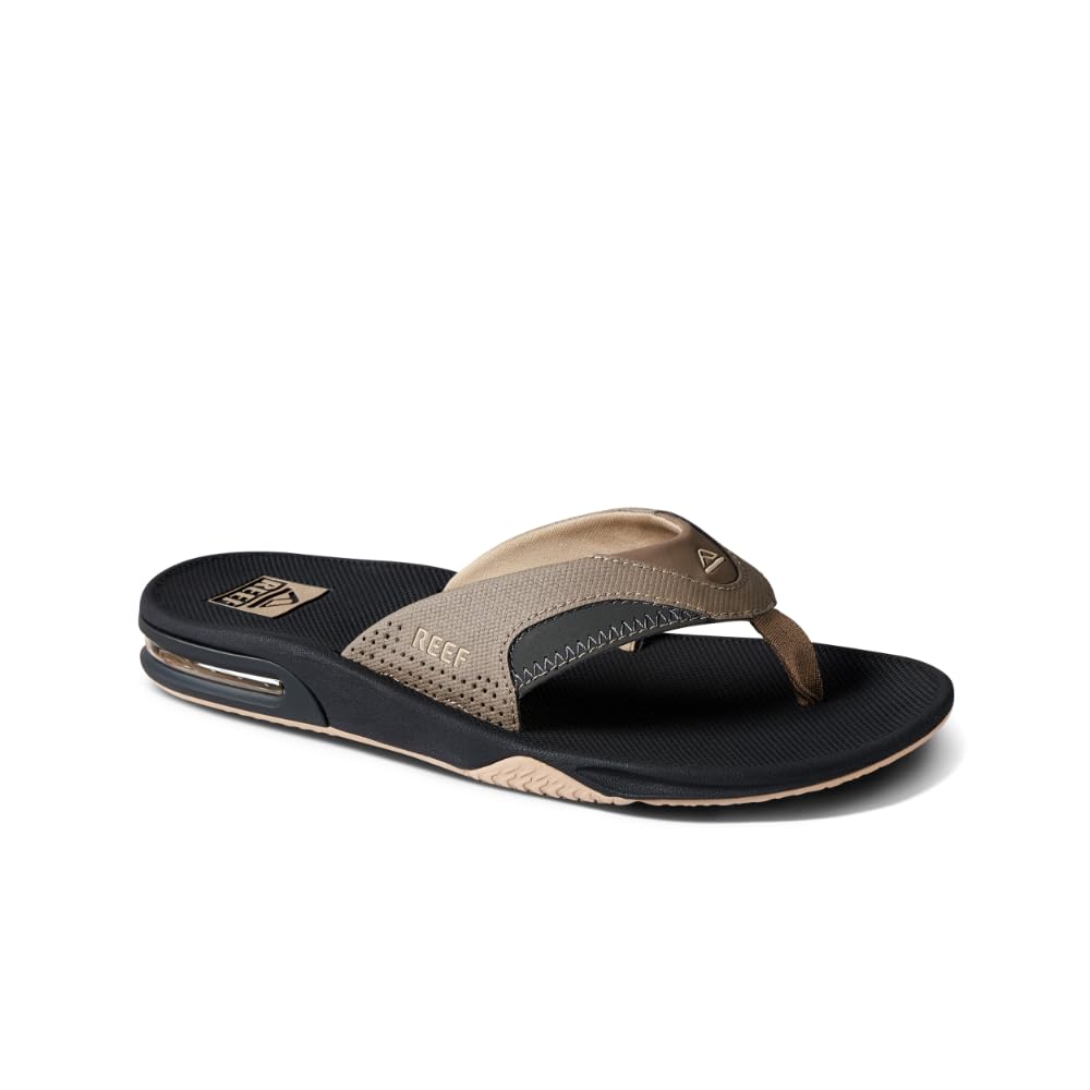 Reef Fanning Men's Comfort Beach Sandals - Fossil/Raven