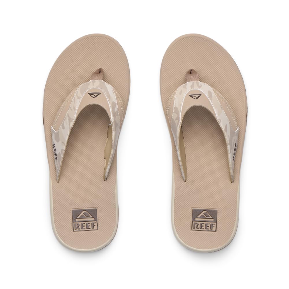 Reef Fanning Men's Comfort Beach Sandals - Sand Camo