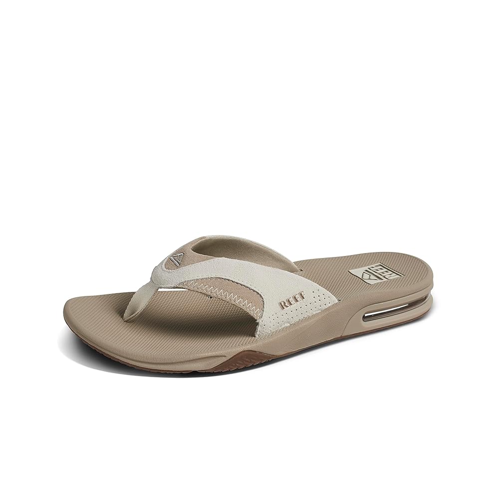 Reef Fanning Men's Comfort Beach Sandals - Tan