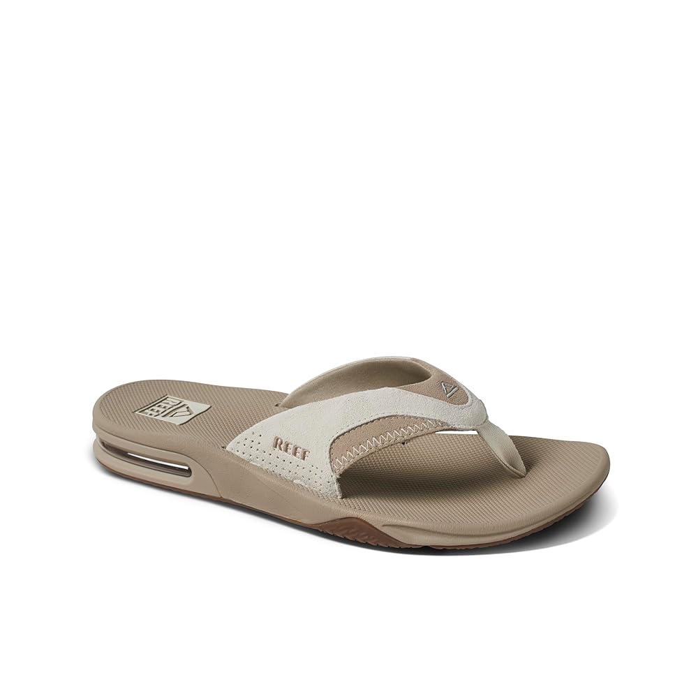 Reef Fanning Men's Comfort Beach Sandals - Tan