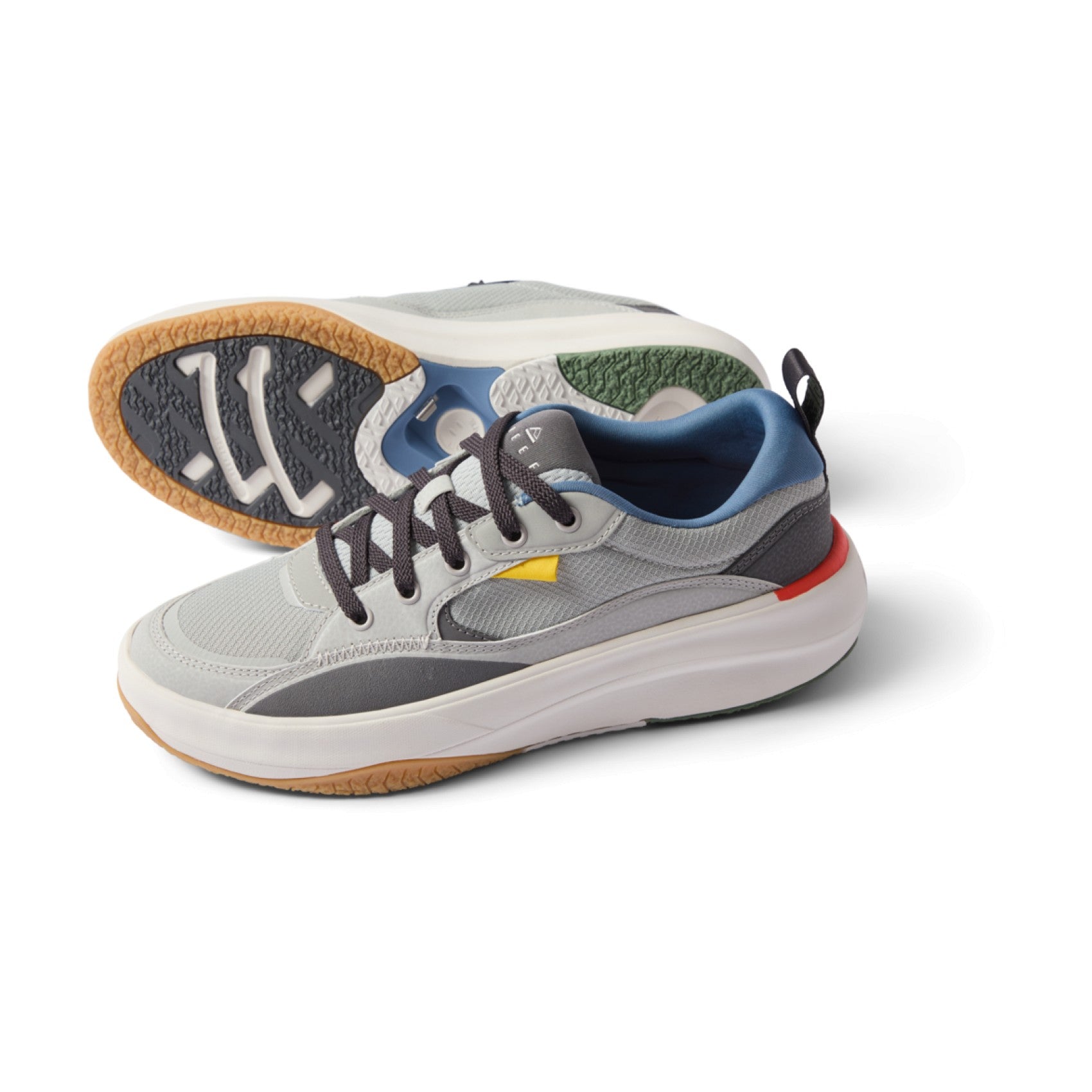 Reef Fanning Shoe view 10 - Grey/Blue/Orange