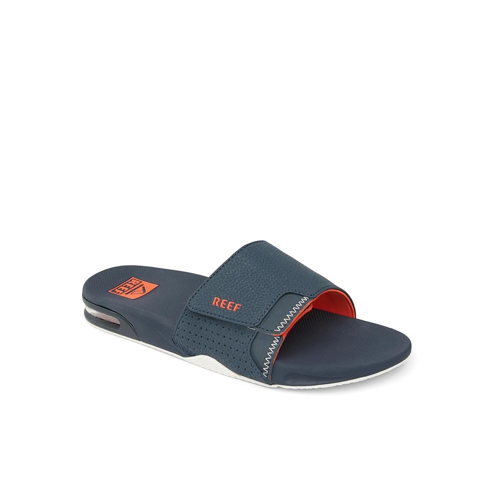 Navy/Orange/White