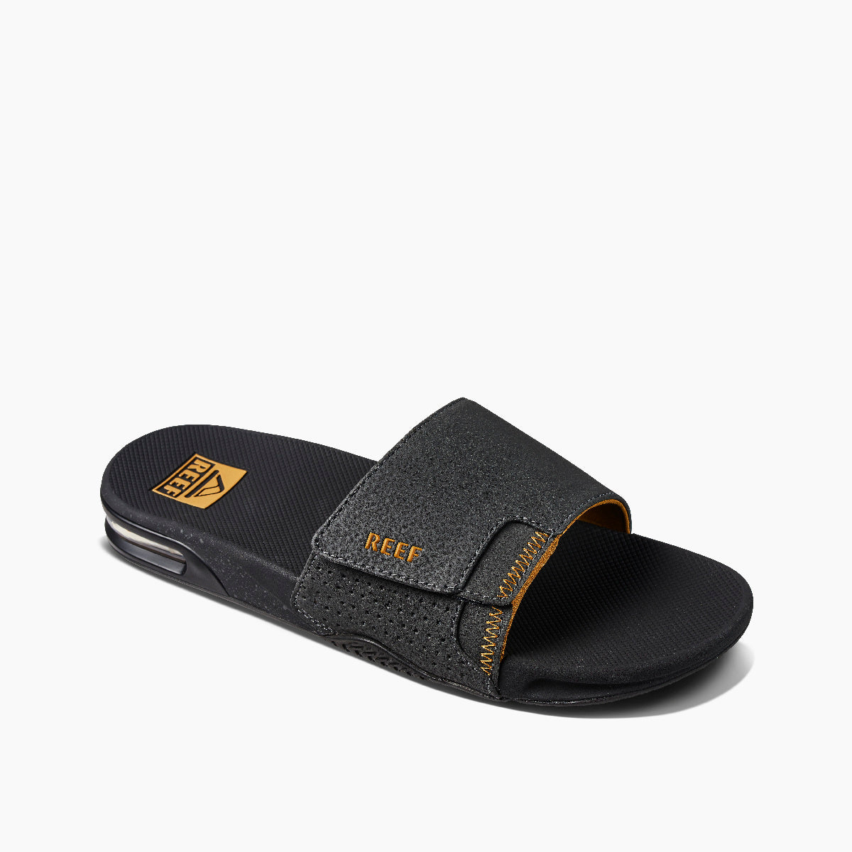 Reef Fanning Slide Men\'s Sandals - Golden Days - Angle