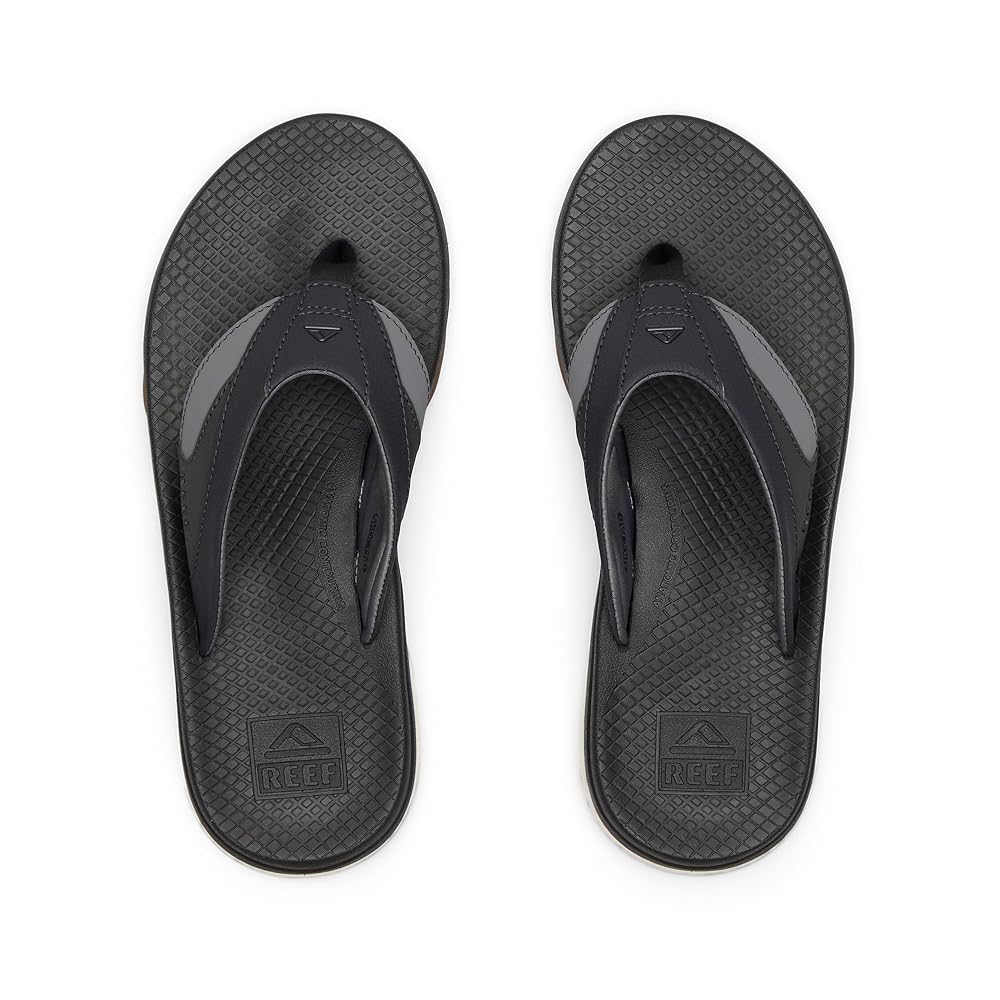 Reef Fanning + Men's Sandals - Black/Gum