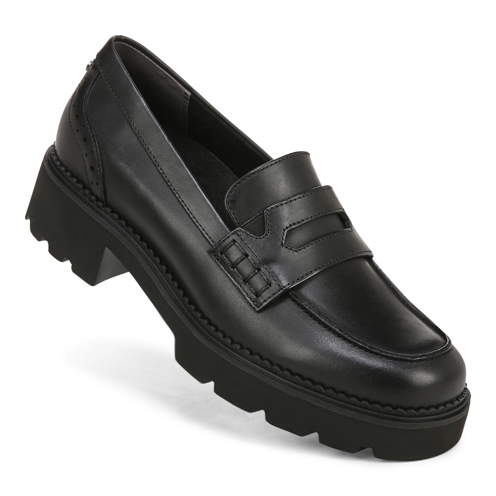 Vionic Fillmore womens Slip On/Loafer/Moc Shoe - Black - FILLMORE-J0787L1001-BLACK-13fl-med