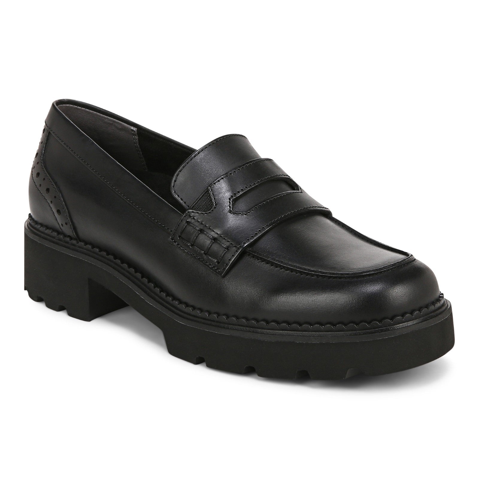 Vionic Fillmore womens Slip On/Loafer/Moc Shoe - Black - Angle main