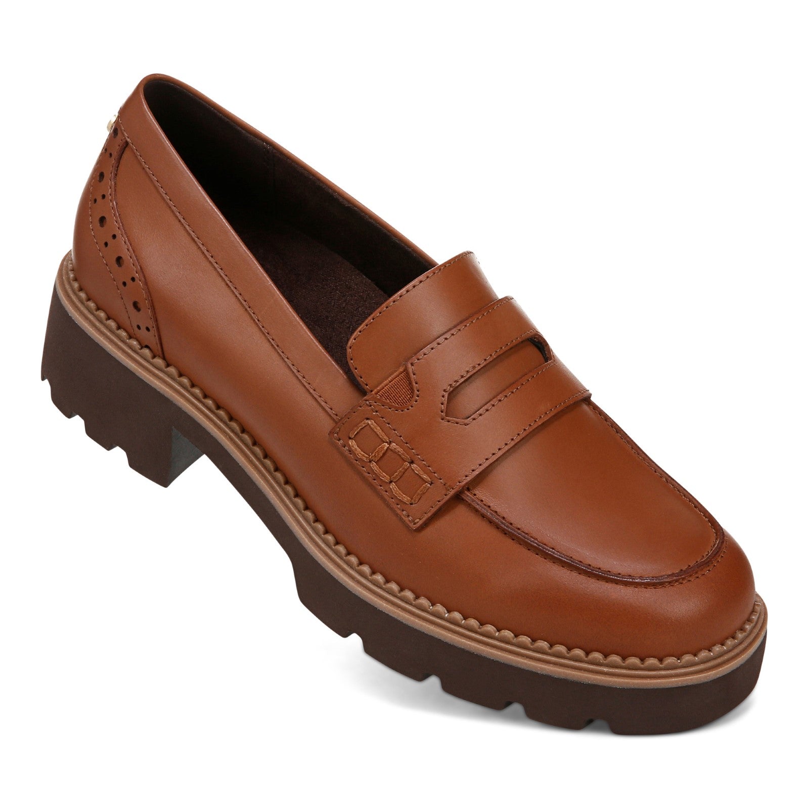 Vionic Fillmore womens Slip On/Loafer/Moc Shoe - Tan - FILLMORE-J0787L1200-TAN-13fl-med