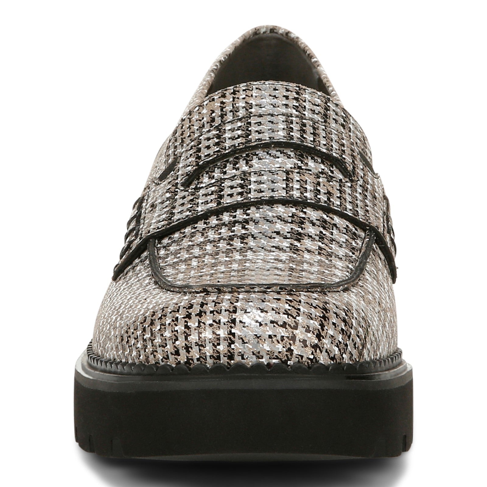 Vionic Fillmore womens Slip On/Loafer/Moc Shoe - Black/white - Front
