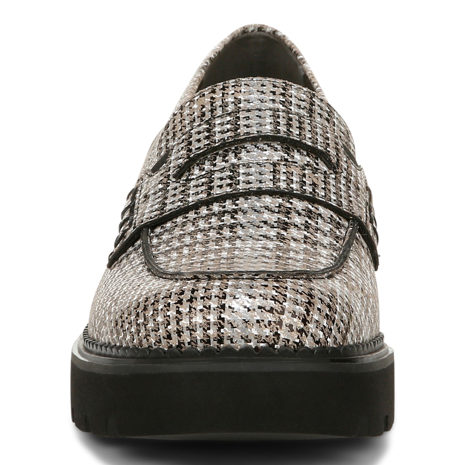 Vionic Fillmore womens Slip On/Loafer/Moc Shoe - Black/white - Front