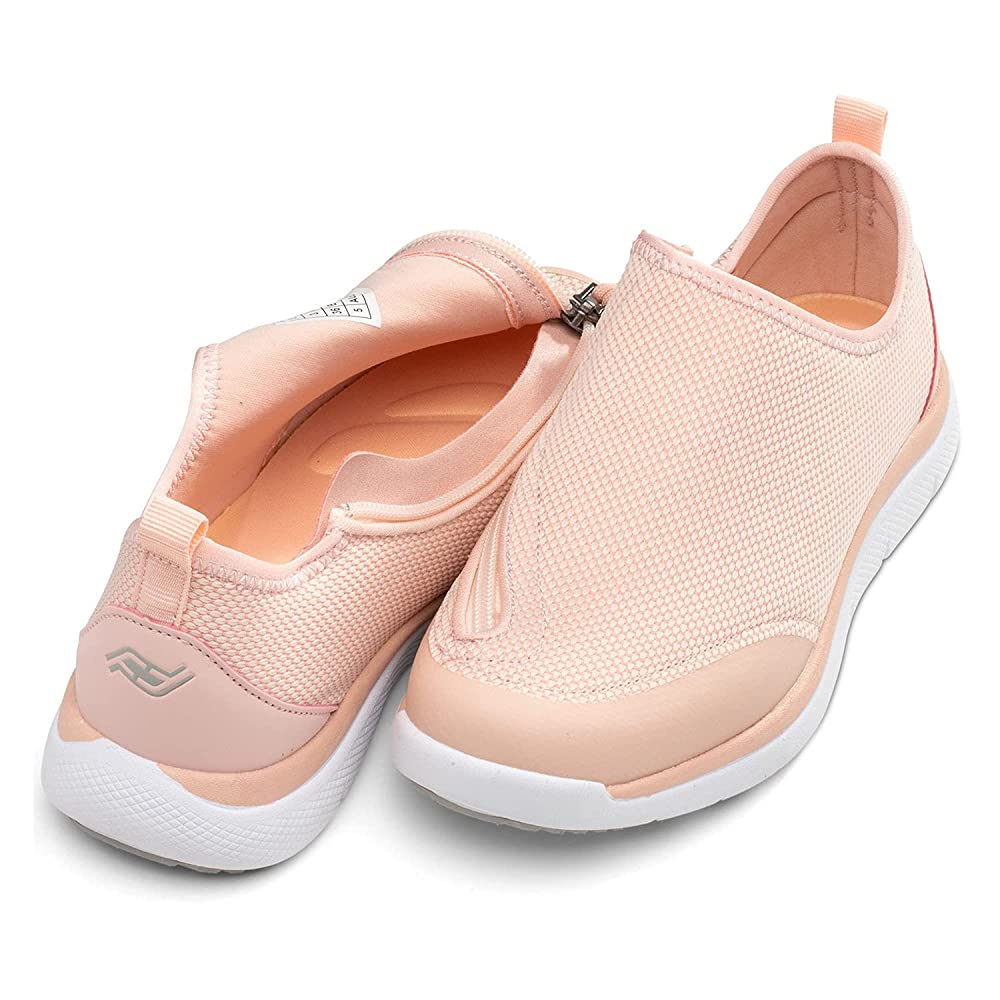 Friendly Shoes Women's Force Adaptive Slip-on in Peach