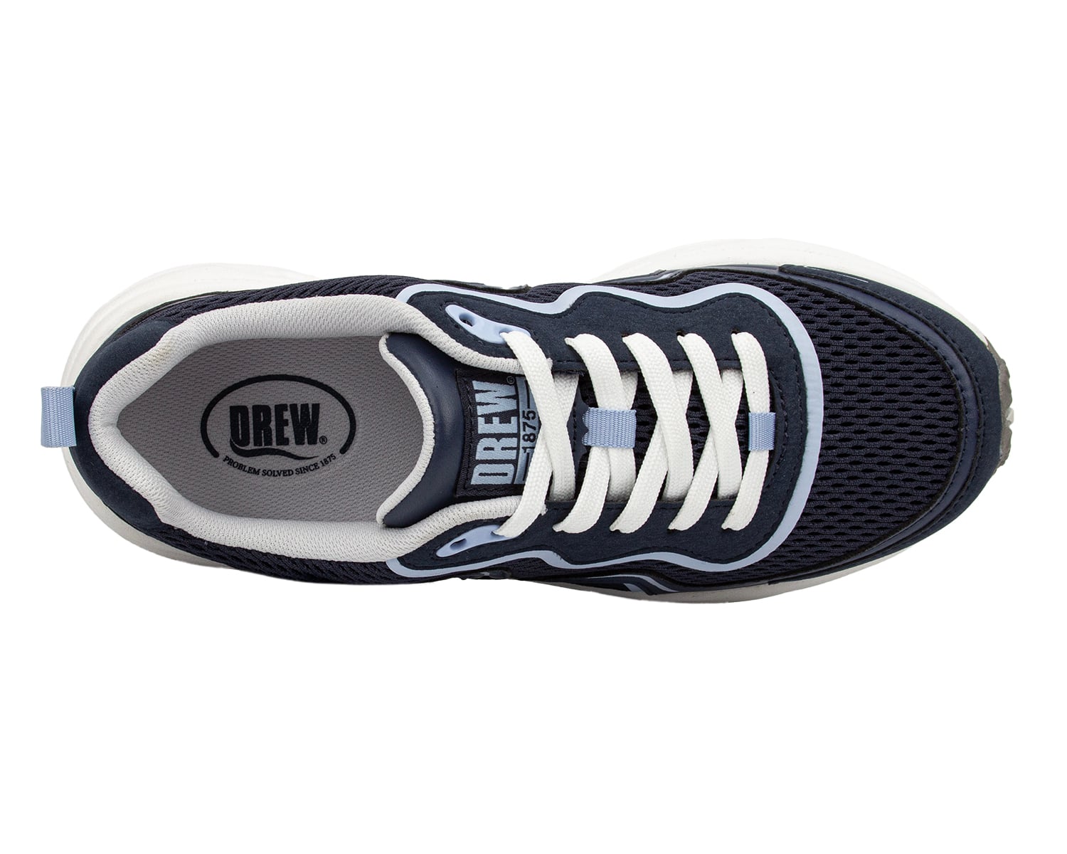 Drew Felicity - Navy Blue Combo - Sole View