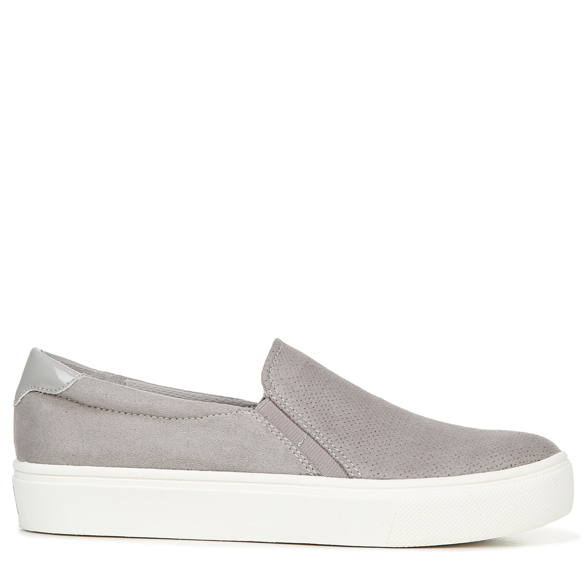 Dr. Scholl's Nova Women's Slip-On Sneaker - Soft Grey Fabric - Right side