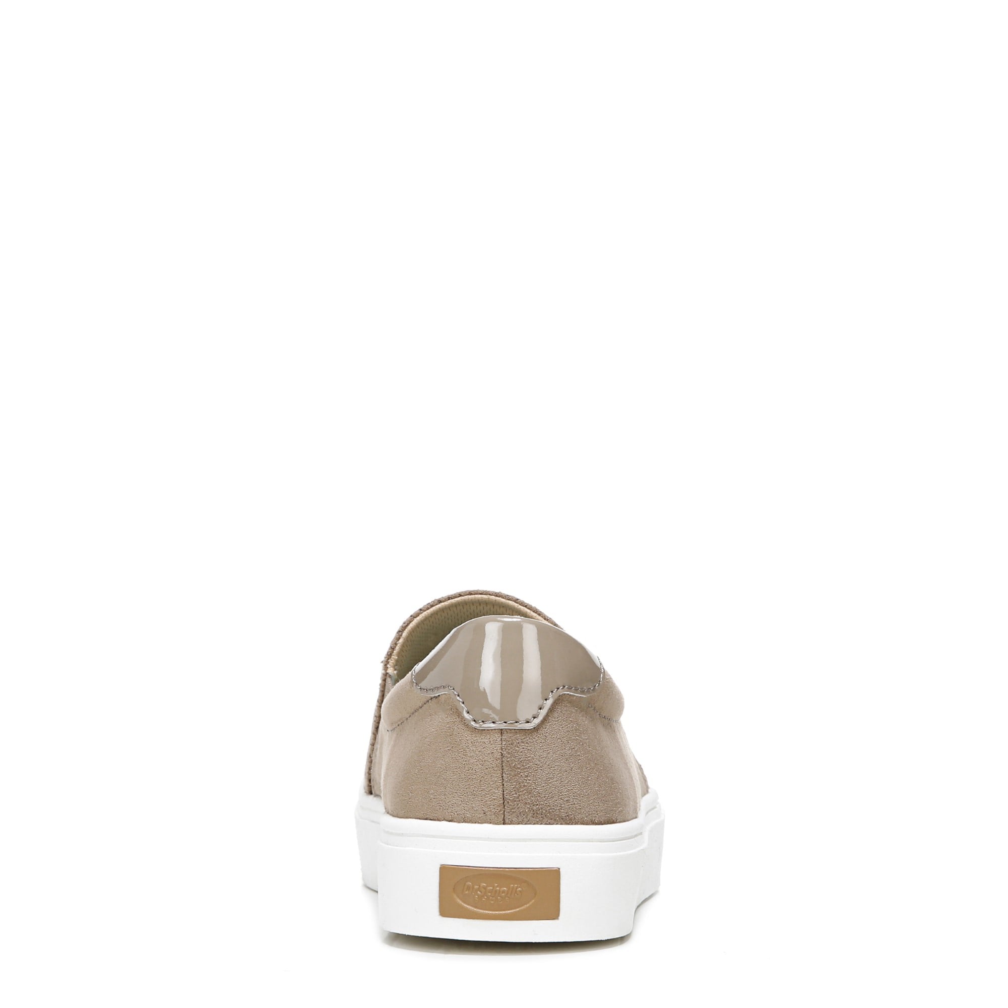 Dr. Scholl's Nova Women's Slip-On Sneaker - Woodsmoke Brown Fabric - Back