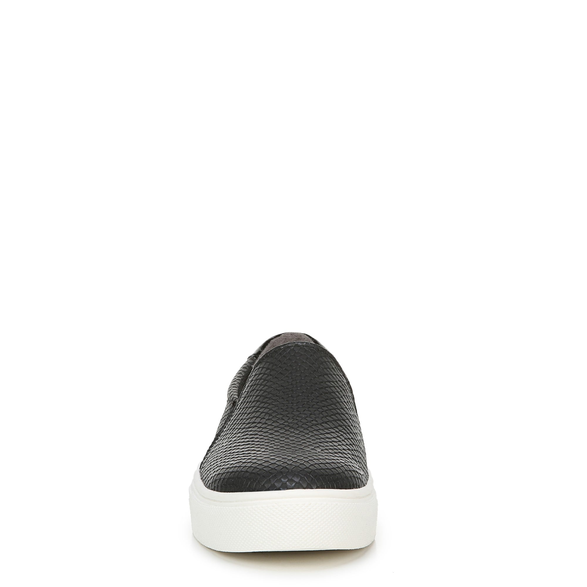 Dr. Scholl's Nova Women's Slip-On Sneaker - Black Snake Synthetic - Front