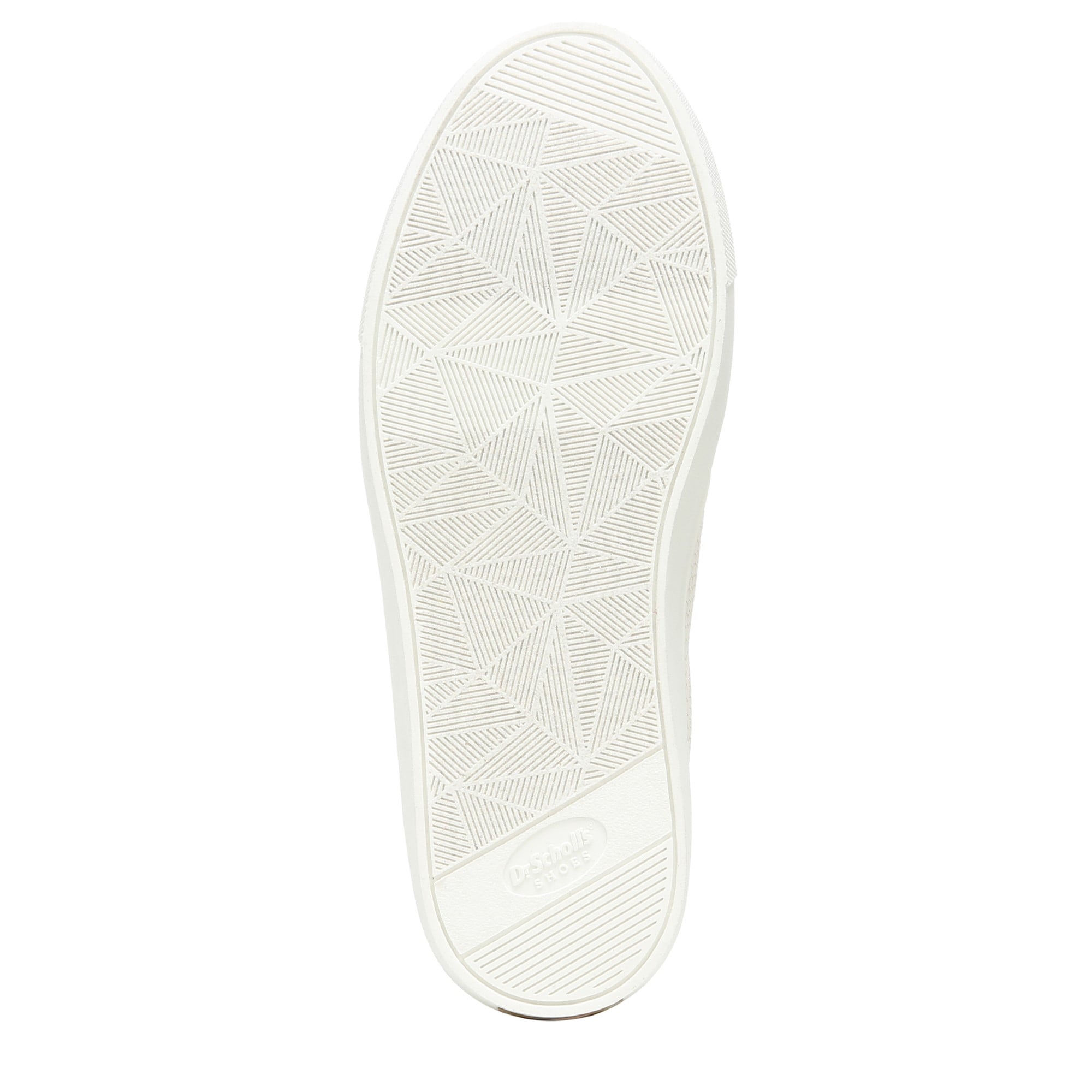 Dr. Scholl's Nova Women's Slip-On Sneaker - White Snake Synthetic - Bottom