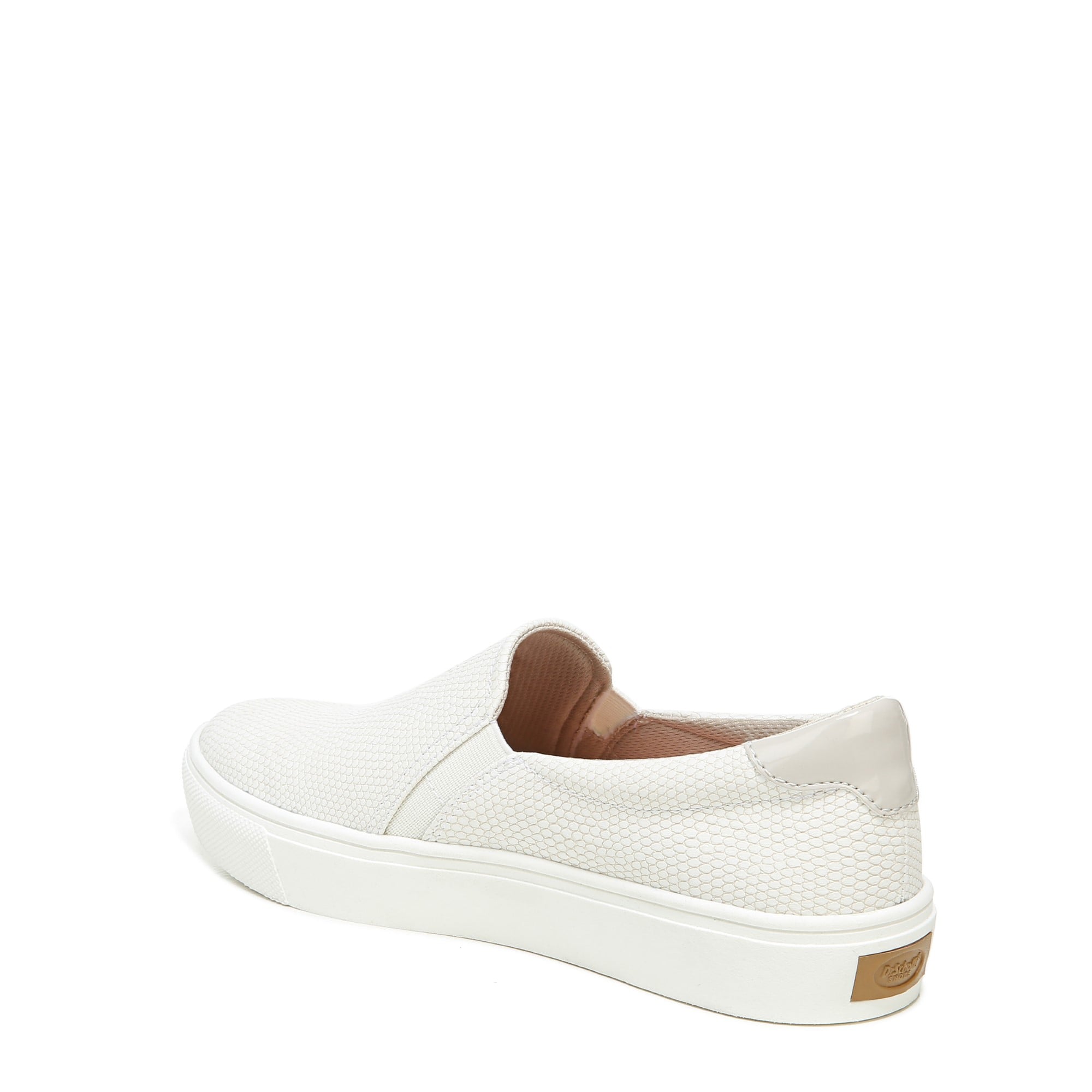 Dr. Scholl's Nova Women's Slip-On Sneaker - White Snake Synthetic - Swatch