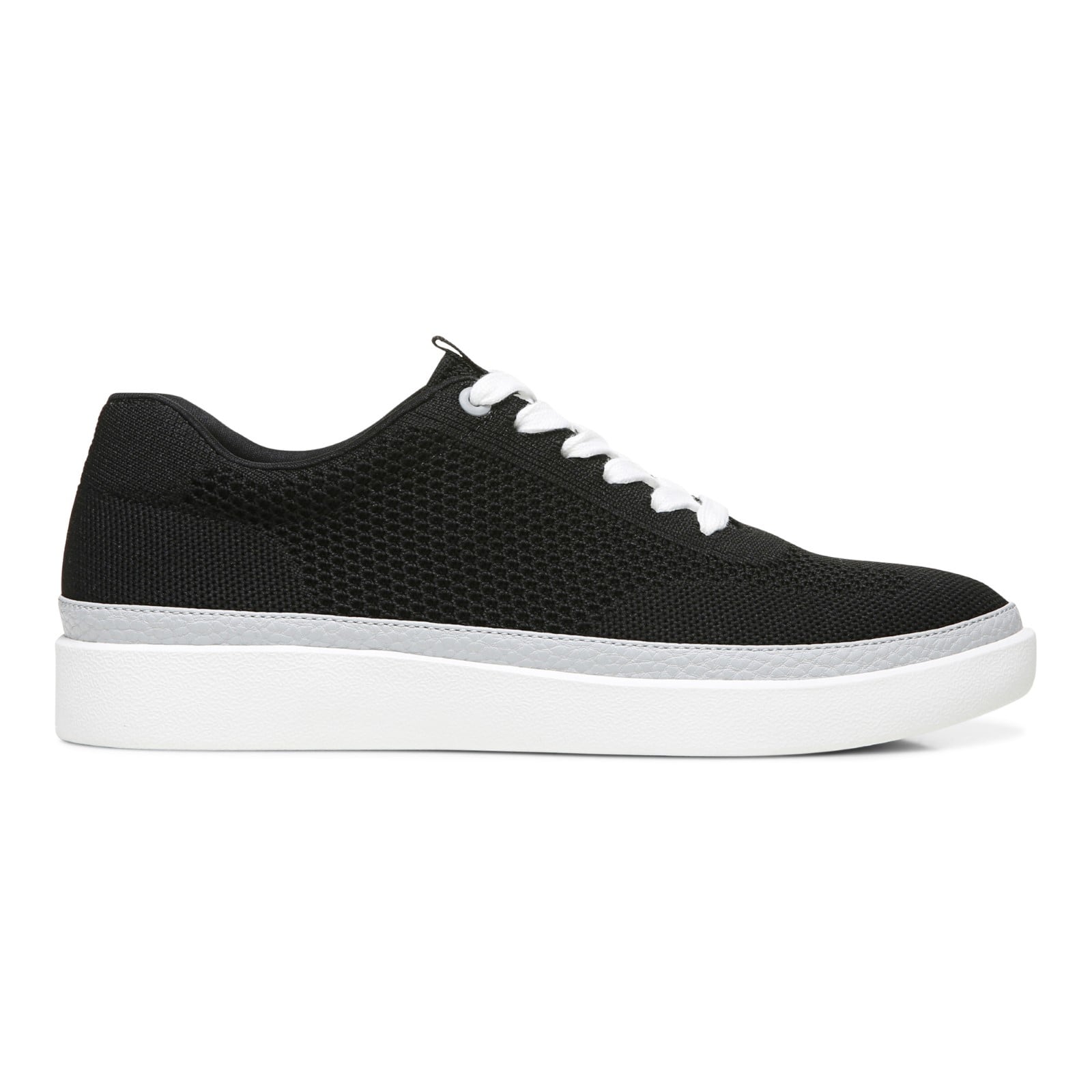 Vionic Galia Womens Oxford/Lace Up Casual - Black Knit - Right side