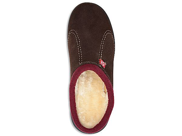 Spenco Slipper - Men's Supreme Slide Suede - Chocolate