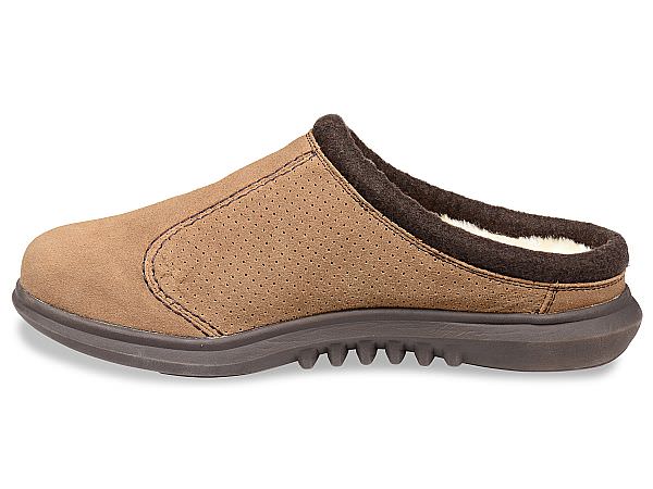 Spenco Slipper - Men's Supreme Slide Suede - Warm Brown