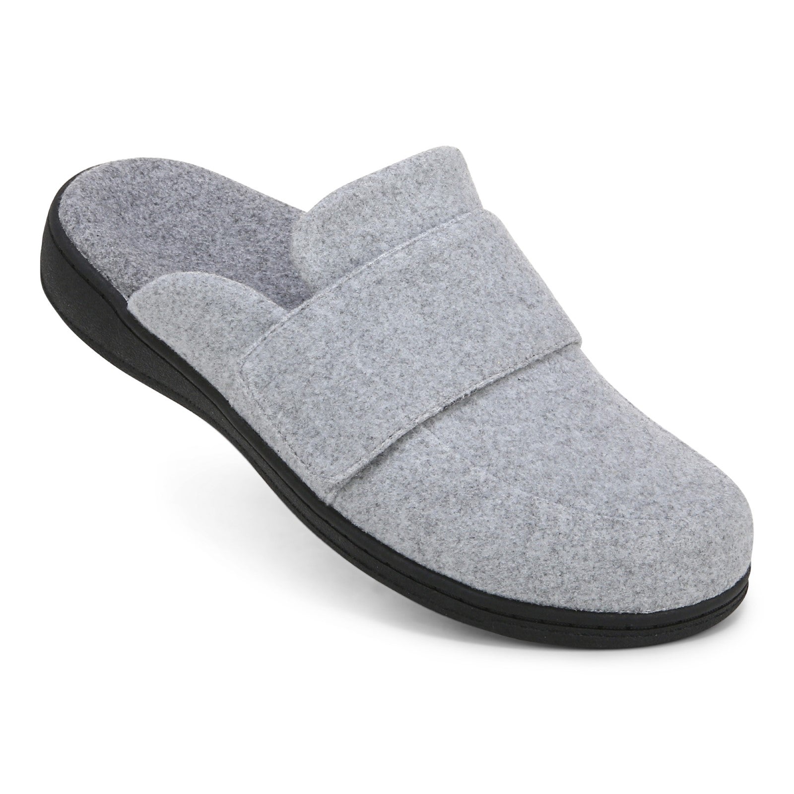 Vionic Gemma Ii womens Mule/Clog Slipper - Light Grey Flannel - GEMMA II-J0892F5021-LIGHT GREY-13fl-med
