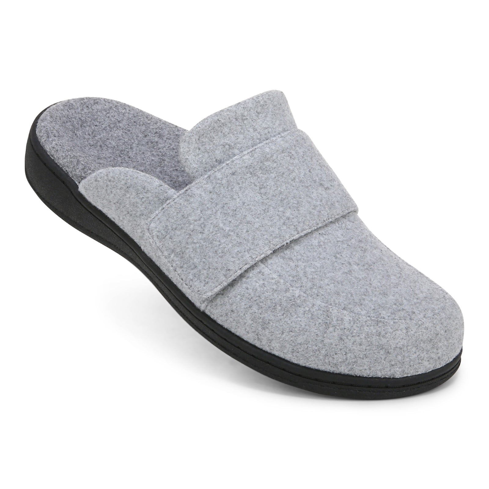 Vionic Gemma Ii womens Mule/Clog Slipper - Light Grey Flannel - GEMMA II-J0892F5021-LIGHT GREY-13fl-med