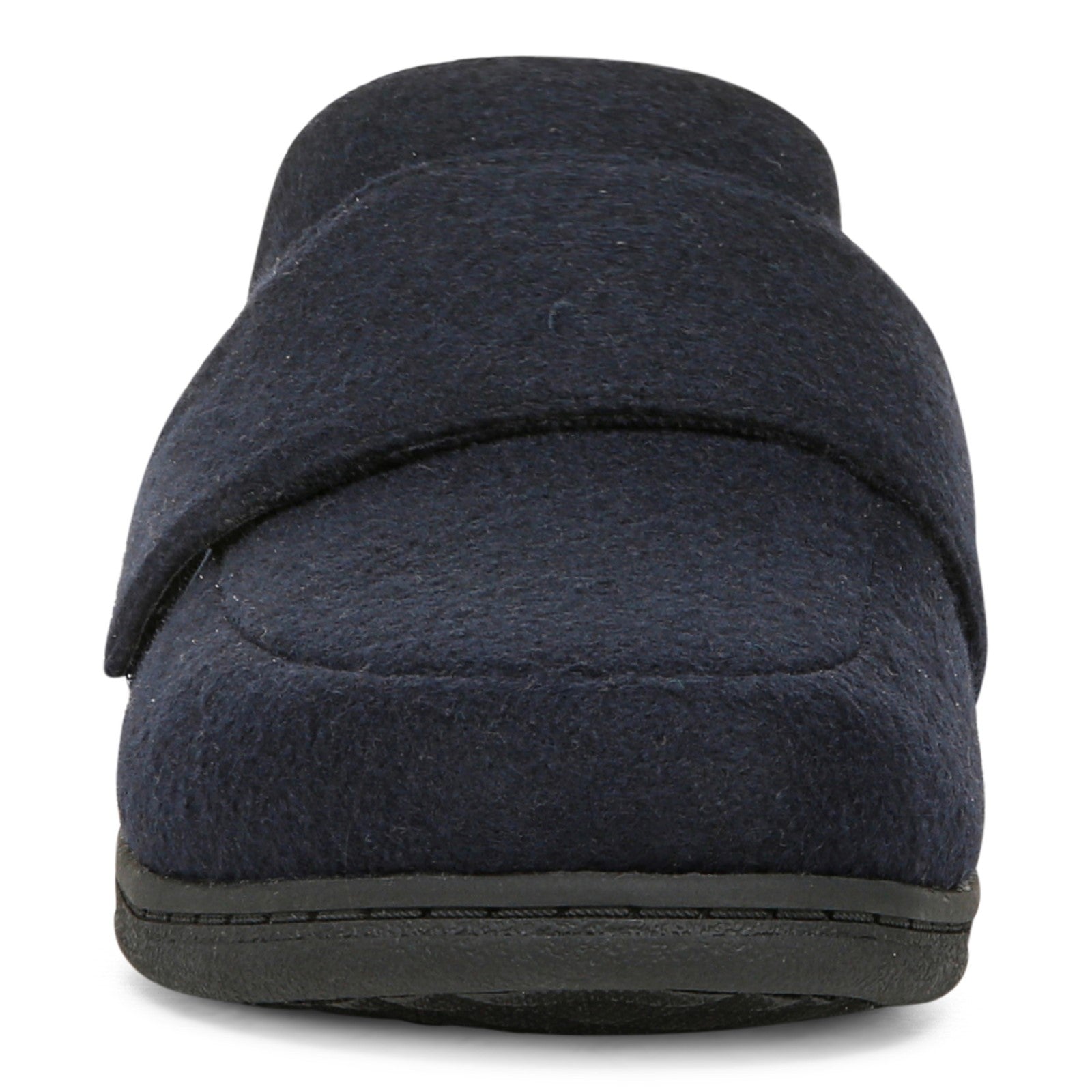 Vionic Gemma Ii womens Mule/Clog Slipper - Navy Wool - Front