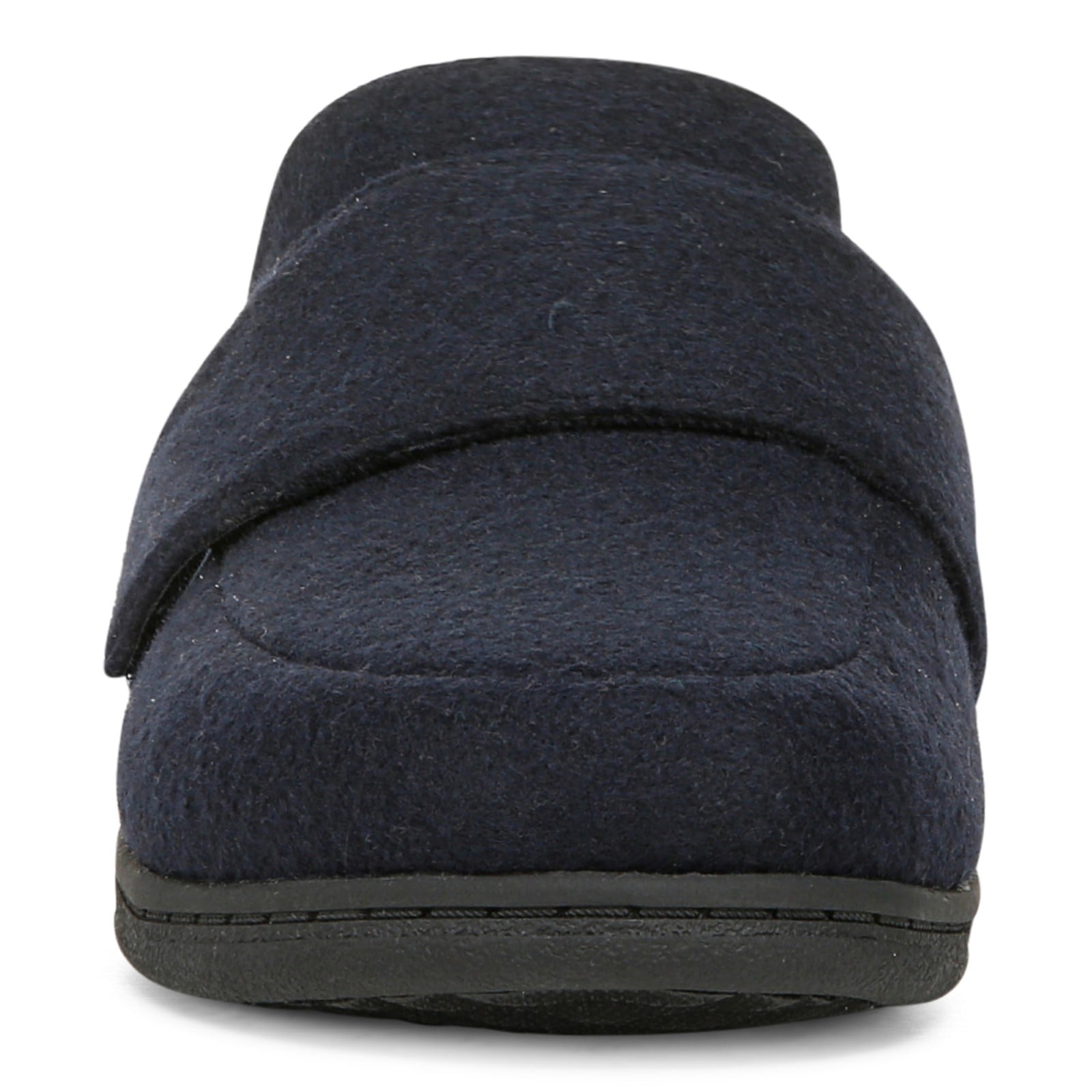 Vionic Gemma Ii womens Mule/Clog Slipper - Navy Wool - Front