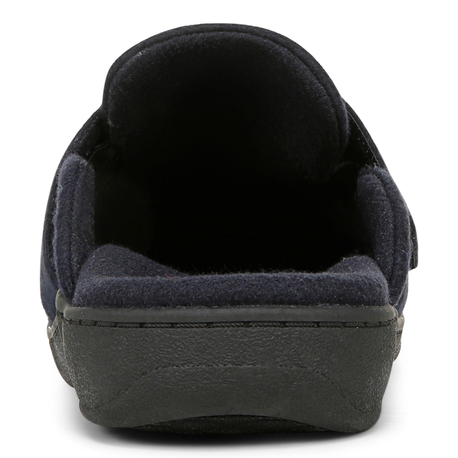 Vionic Gemma Ii womens Mule/Clog Slipper - Navy Wool - Back