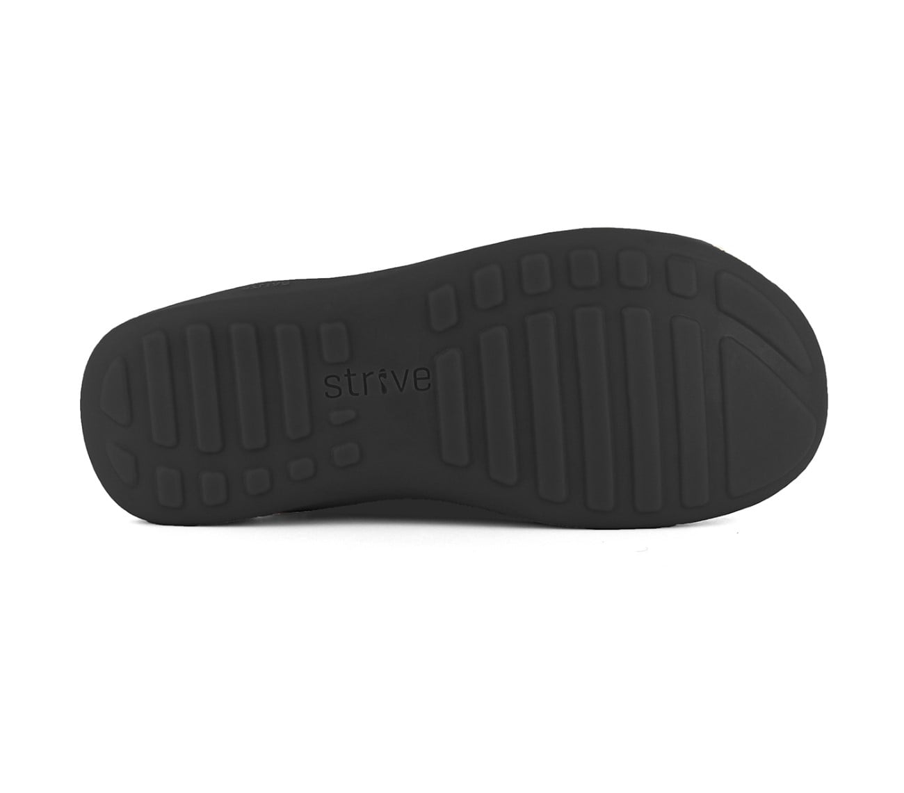 Strive Geneva II Women's Cozy Comfort Slipper - Black Ii - Bottom View