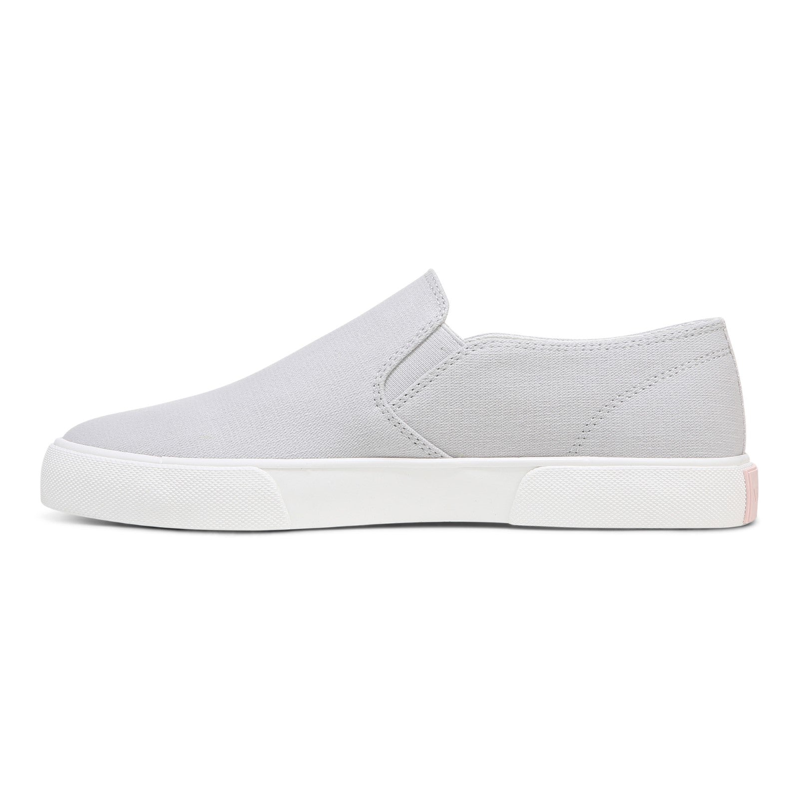 Vionic Groove Women's Slip On Casual Canvas Comfort Shoe - Vapor Canvas - Left Side