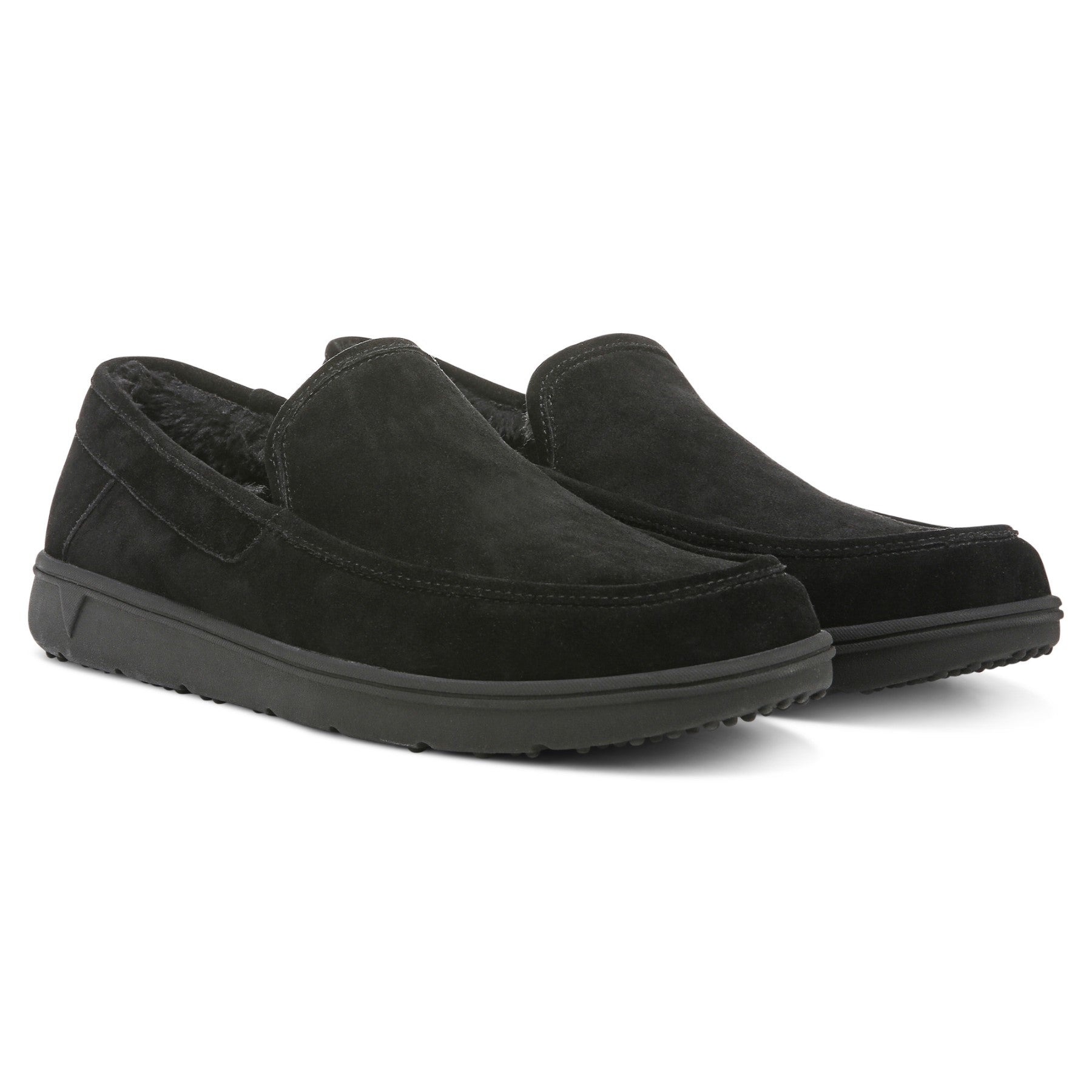 Vionic Gustavo Mens Slipper Casual - Black - Pair