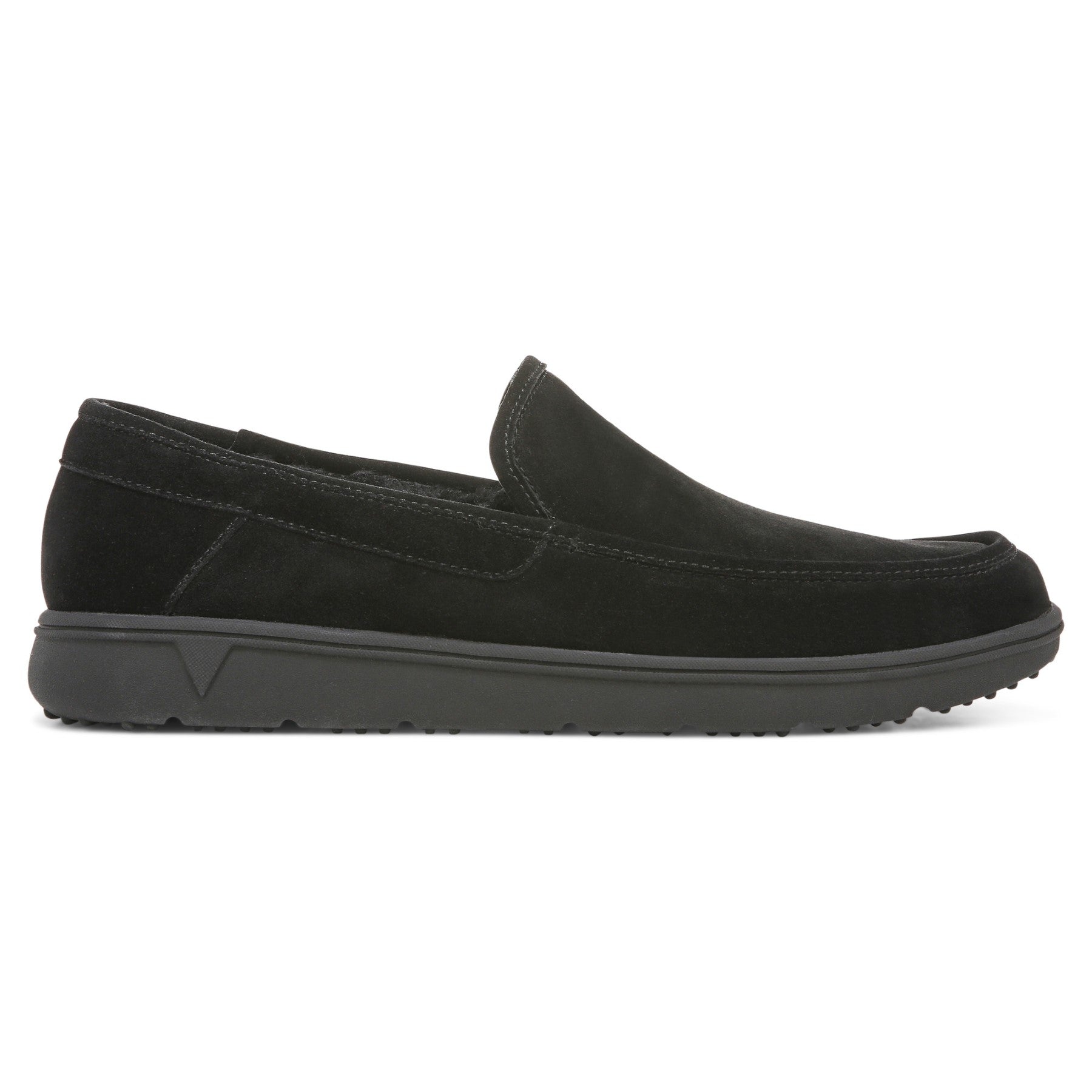Vionic Gustavo Mens Slipper Casual - Black - Right side