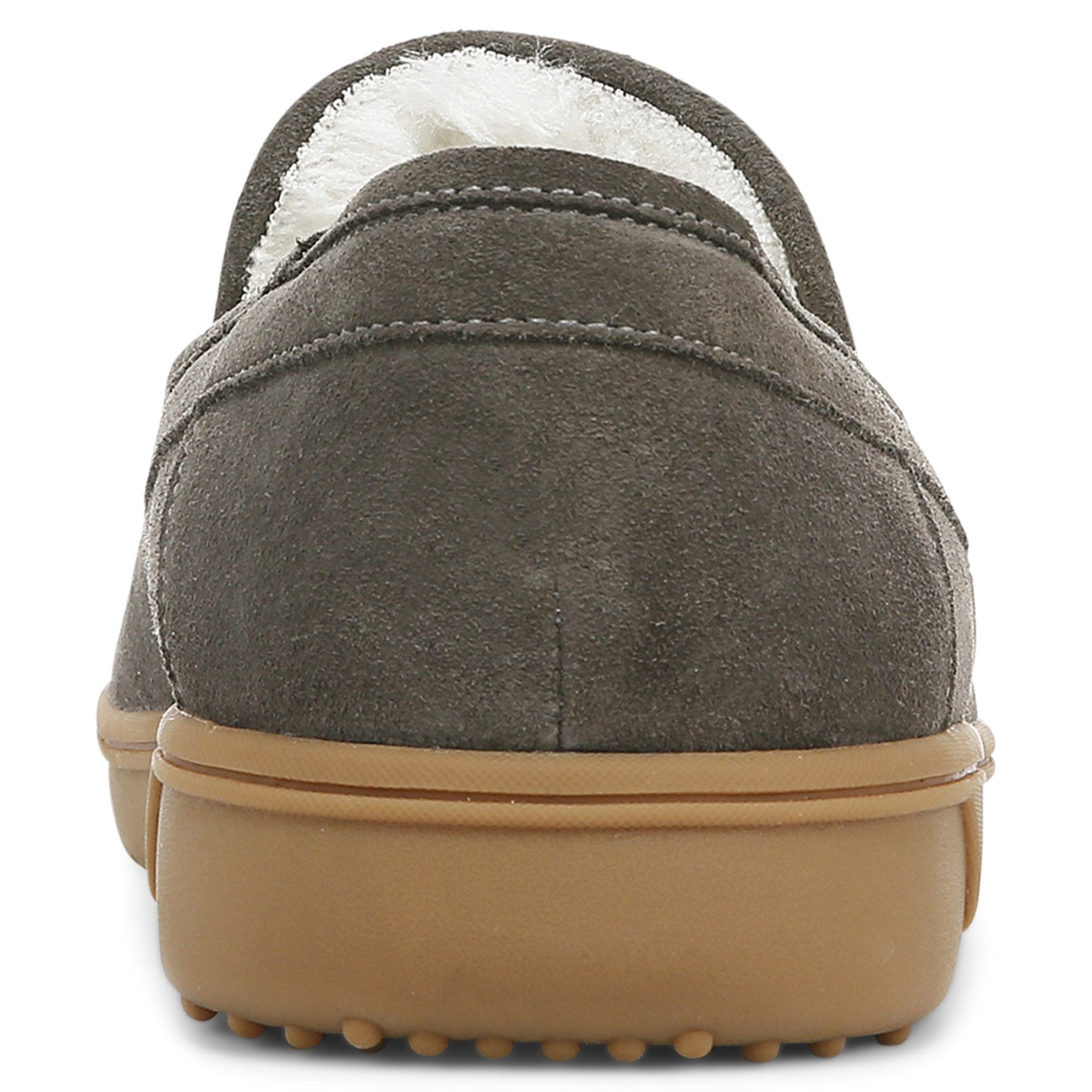 Vionic Gustavo Mens Slipper Casual - Greige - Back