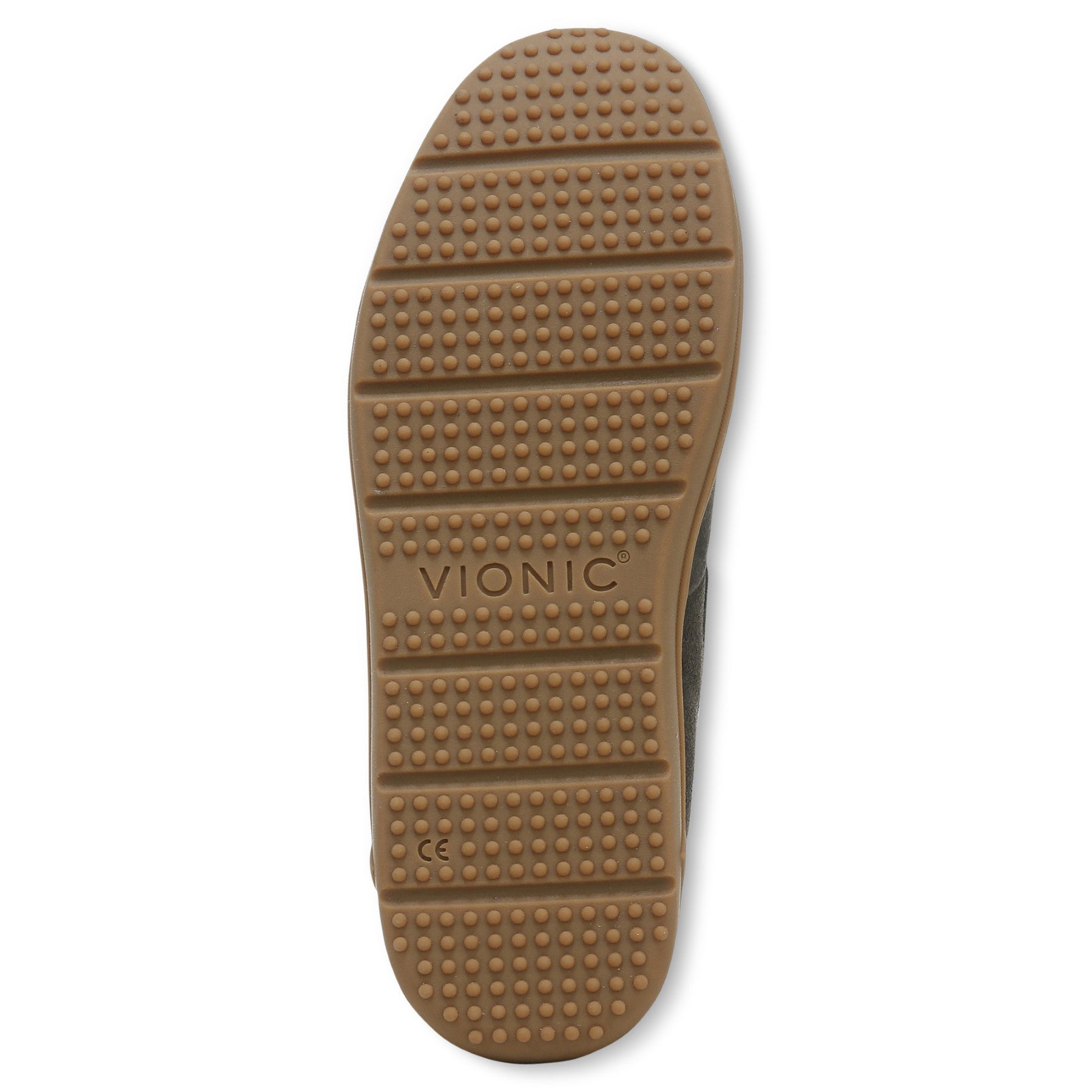 Vionic Gustavo Mens Slipper Casual - Greige - Bottom
