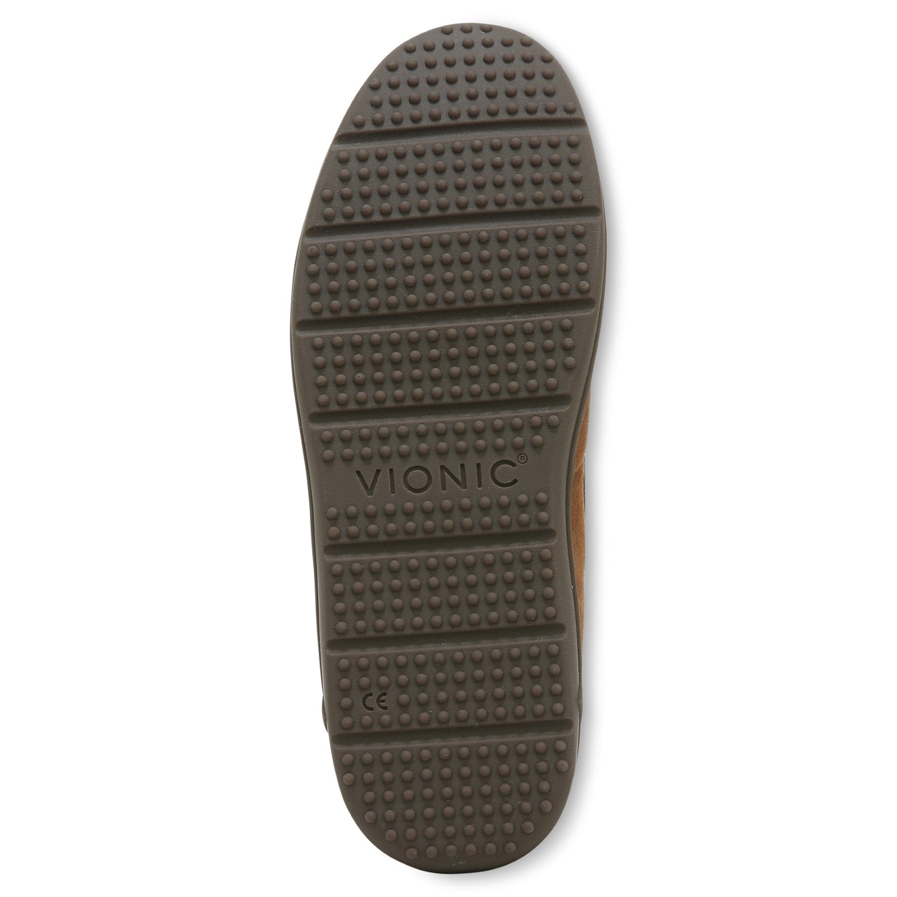 Vionic Gustavo Mens Slipper Casual - Toffee - Bottom