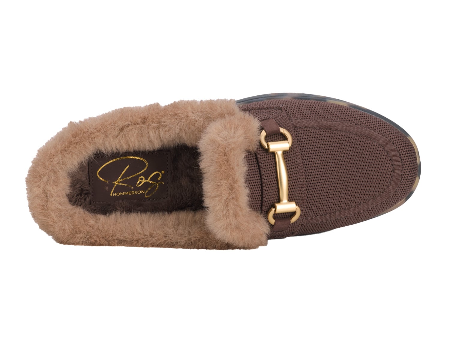 Ros Hommerson Gigi - Brown Knit - Sole View