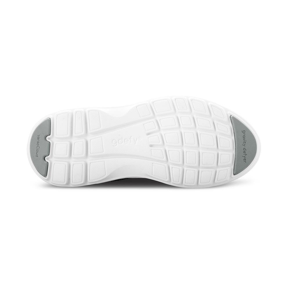 Gravity Defyer Women's GDEFY XLR8 Run - Black/Silver - bottom view