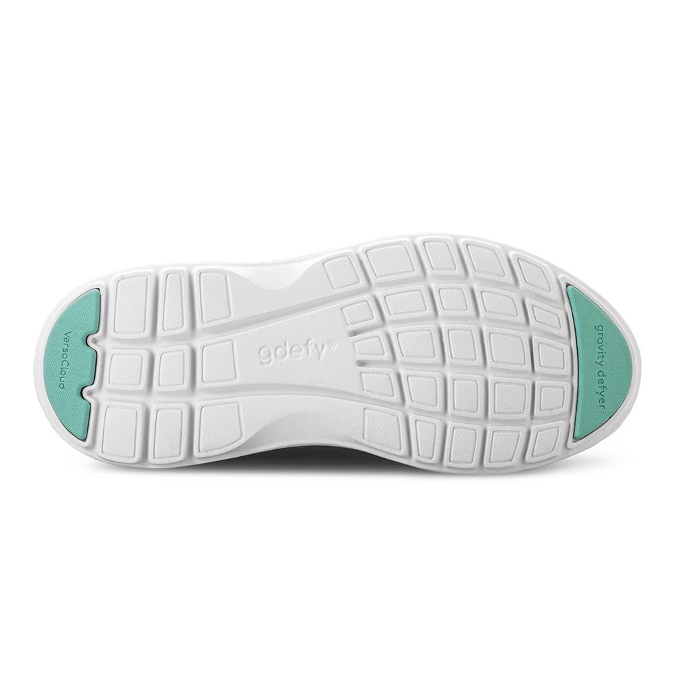 Gravity Defyer Women's GDEFY XLR8 Run - Orange/Blue - bottom view