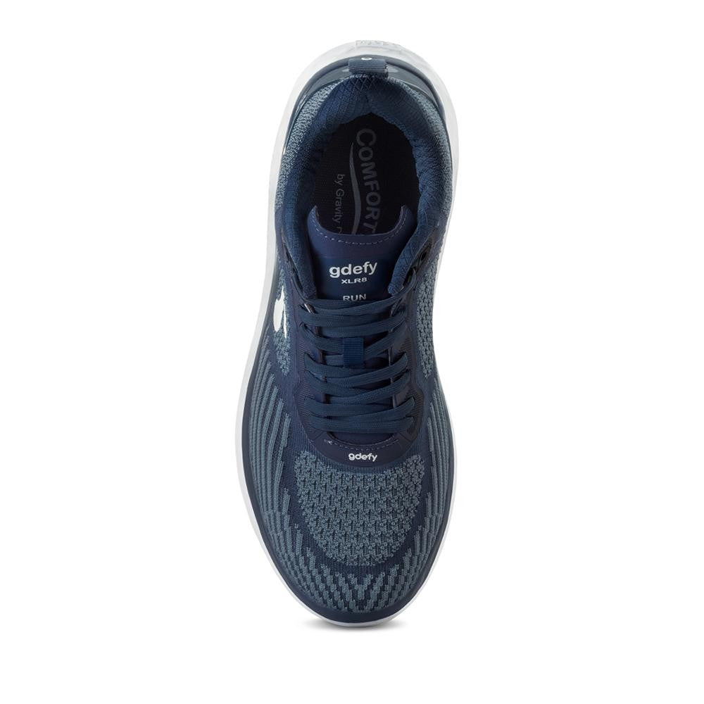 Gravity Defyer Men's GDEFY XLR8 Run - Blue / White - top view