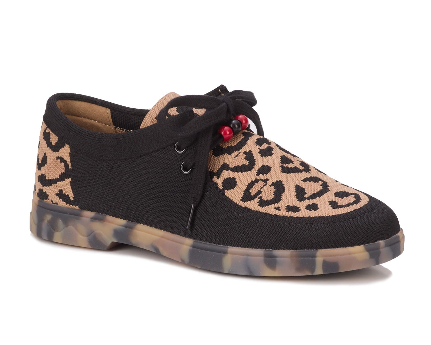 Black Leopard Knit