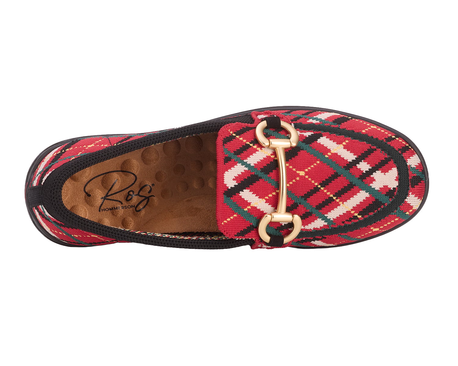 Ros Hommerson Gwyneth - Tartan Plaid - Sole View