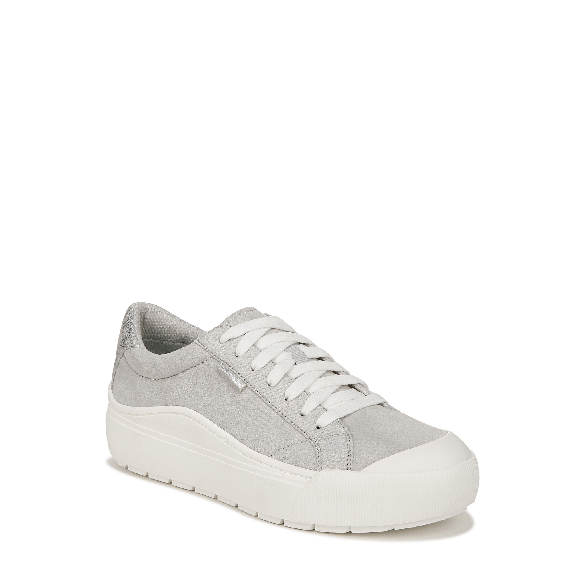Dr. Scholl's Time Off Women's Comfort Sneakers - Vapor Grey Fabric - Angle main