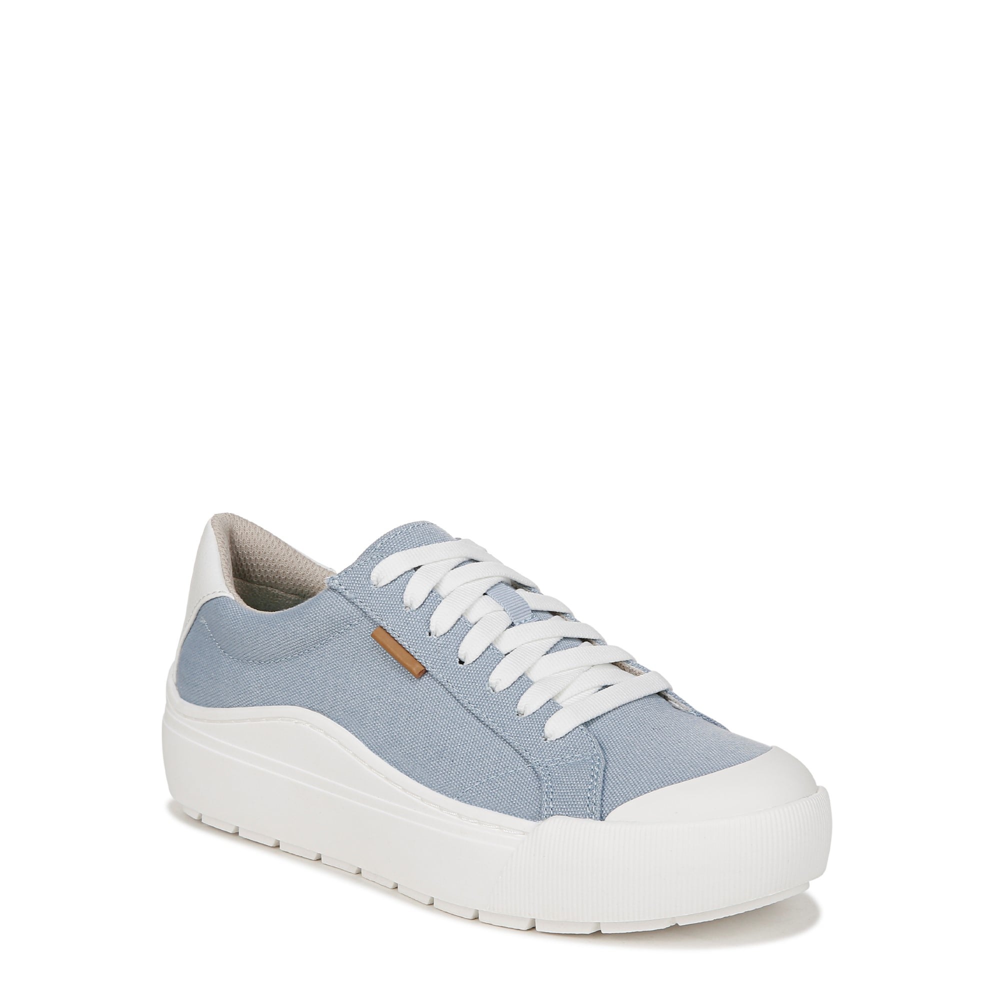 Dr. Scholl's Time Off Women's Comfort Sneakers - Blue Fabric - Angle main