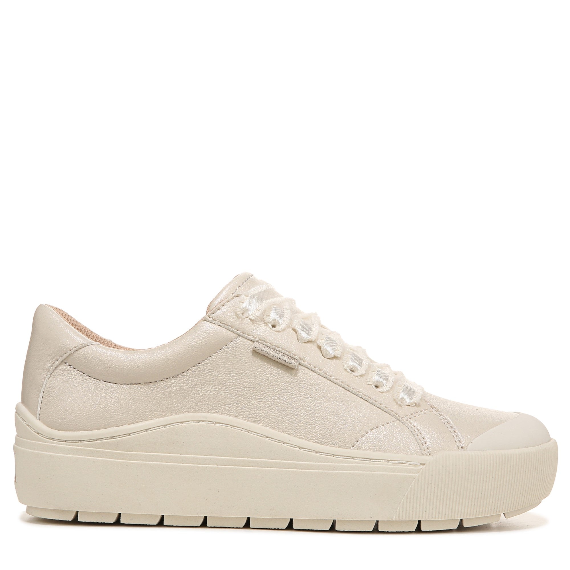 Dr. Scholl's Time Off Women's Comfort Sneakers - Beige Synthetic - Right side